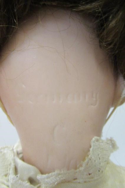 Two German bisque socket head dolls Image