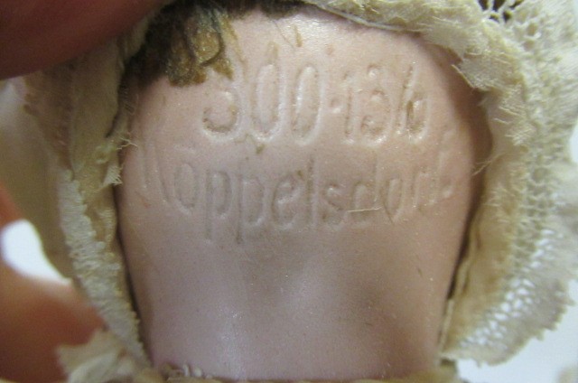 Two German bisque socket head dolls Image