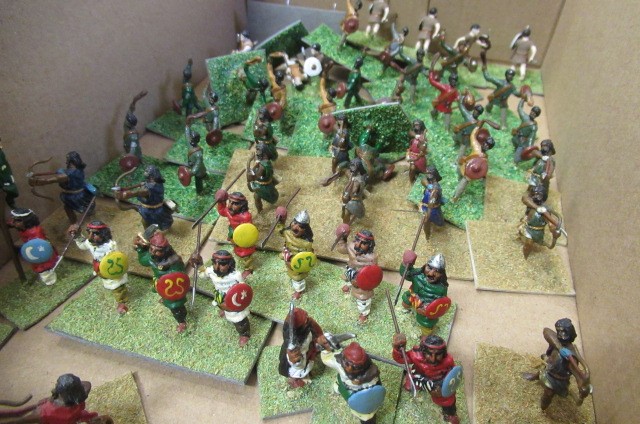 30mm War Game soldiers Persians and Romans Image