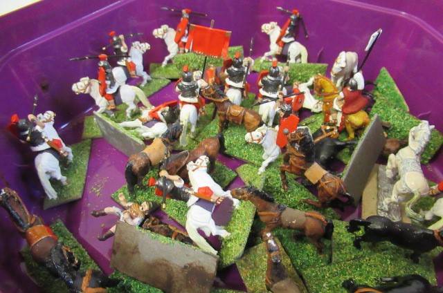 30mm War Game soldiers Persians and Romans Image