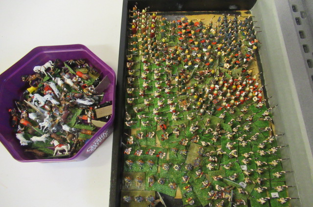 30mm War Game soldiers Goths and Roman soldiers Image