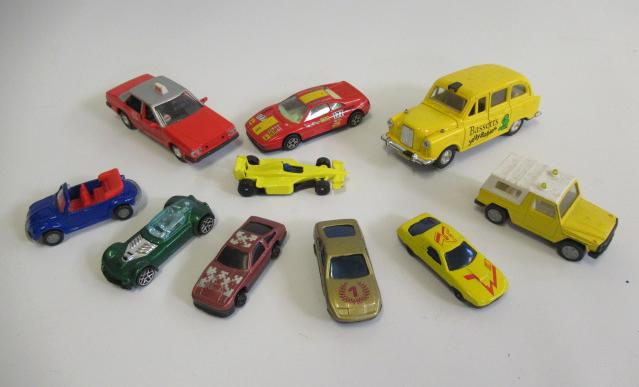 Playworn diecast vehicles by Lledo Image