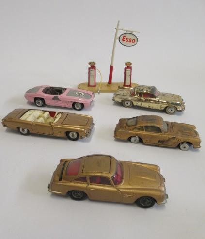 Playworn diecast vehicles by Corgi Image