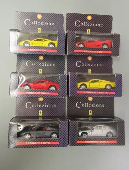 Thirty five 1:43 scale Ferrari models by Classico Image