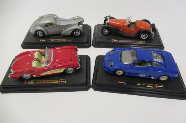 Unboxed large scale cars by Burago including Ferrari Image