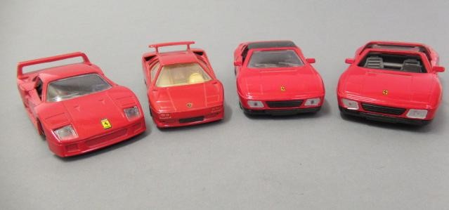 Unboxed large scale cars by Burago including Ferrari Image