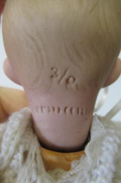 Two bisque socket head dolls Image