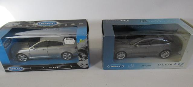 1:24 scale Jaguar XJ and Jaguar XF Image