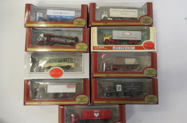 Nine E.F.E. models including 1:76 scale Image