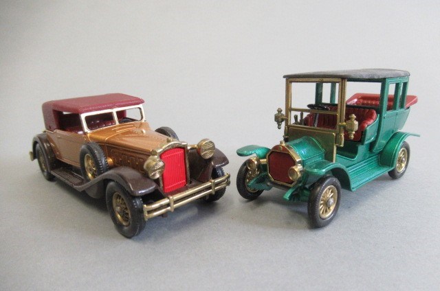 Matchbox Models of Yeteryear comprising 1968-69 issue boxes Y1 Image