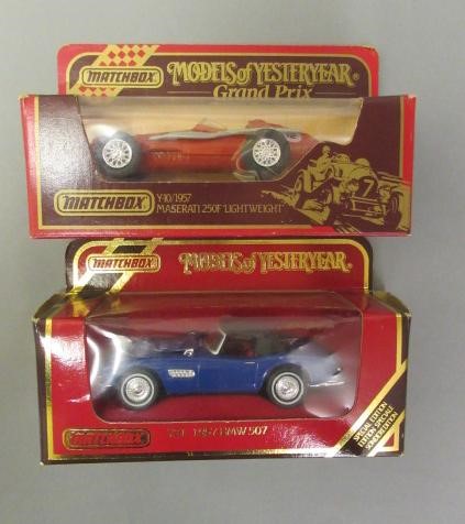 Twelve late issue Matchbox Models of Yesteryear Image