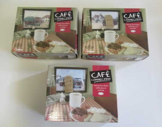 Three corgi cafe connection models comprising leyland octopus ...
