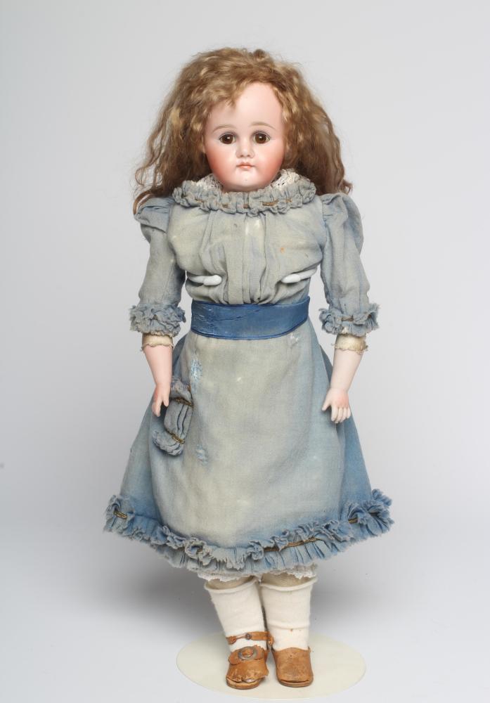A Kestner bisque shoulder head doll Image