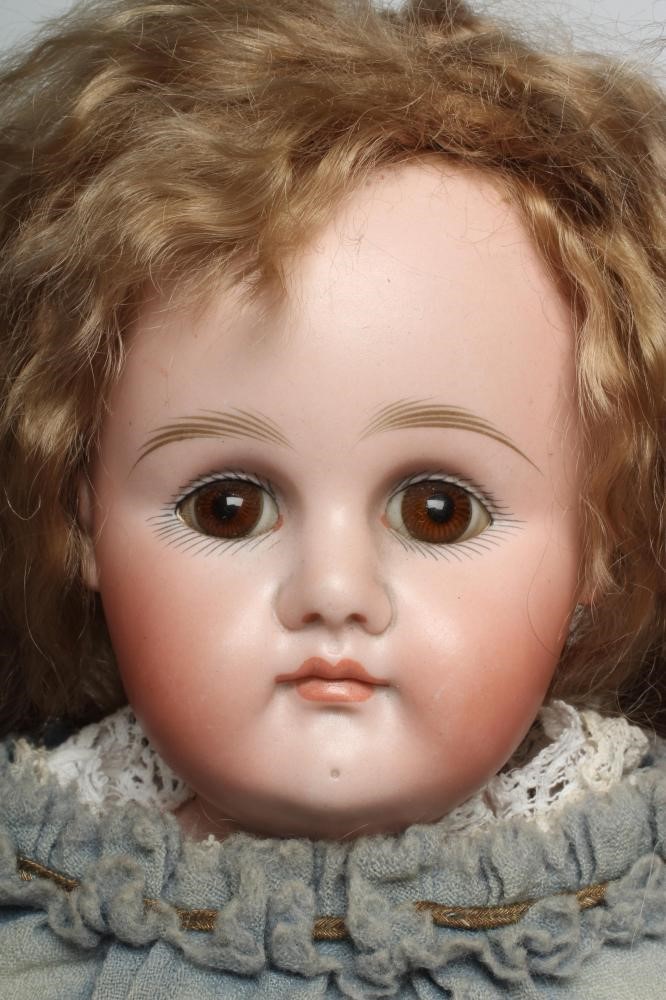 A Kestner bisque shoulder head doll Image