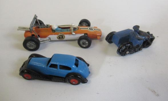 Dinky motorbike with side car Image