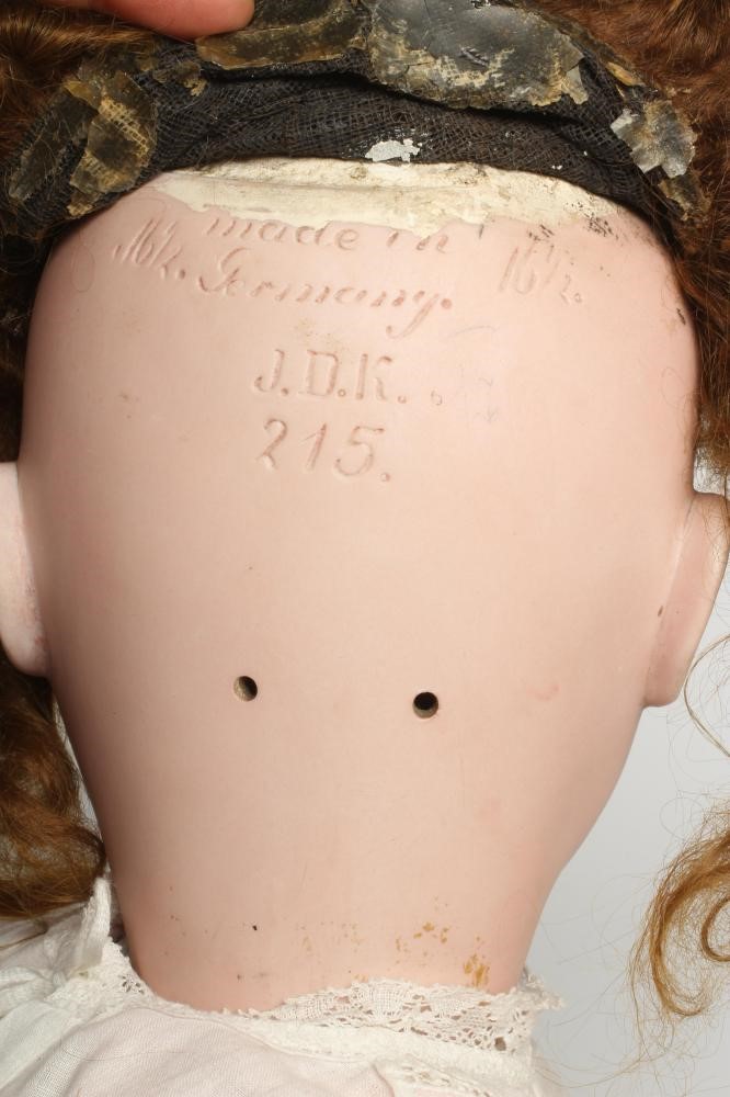 A J. D. Kestner bisque socket head doll Image