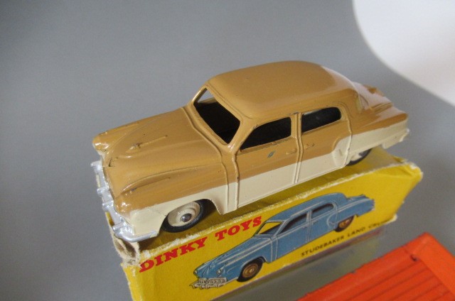 Two Dinky vehicles comprising 131 Cadillac and 24H Mercedes 190 SL Image