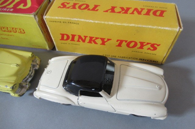 Two Dinky vehicles comprising 418 Comet wagon and 172 Studebaker Land Cruiser, boxes AF, models F-G Image