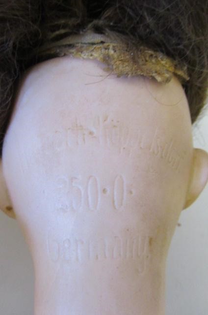 Two German bisque socket head dolls Image