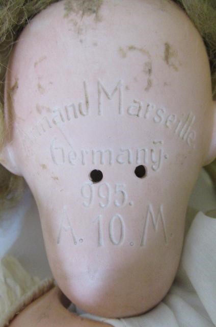 Two German bisque socket head dolls Image