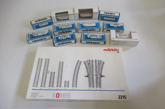 Marklin goods wagons comprising 48754 Jahreswagen 1999 Insider Model Image