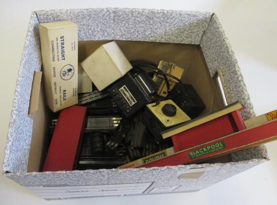 Trix Twin L.M.S. 0-4-0 locomotive and tender Image