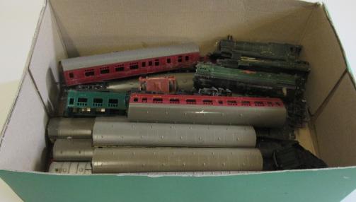 TT Gauge Railway rolling stock by Triang and others including three tank locomotives Image