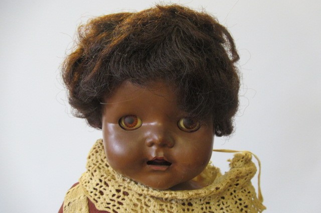 Five celluloid dolls Image