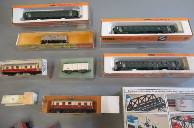 Continental N Gauge Rolling Stock including Fleischmann 7305 electric locomotive Image