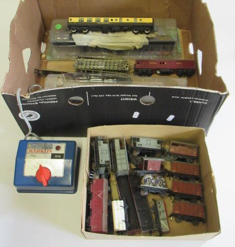 Playworn goods rolling stock by Hornby Dublo Image