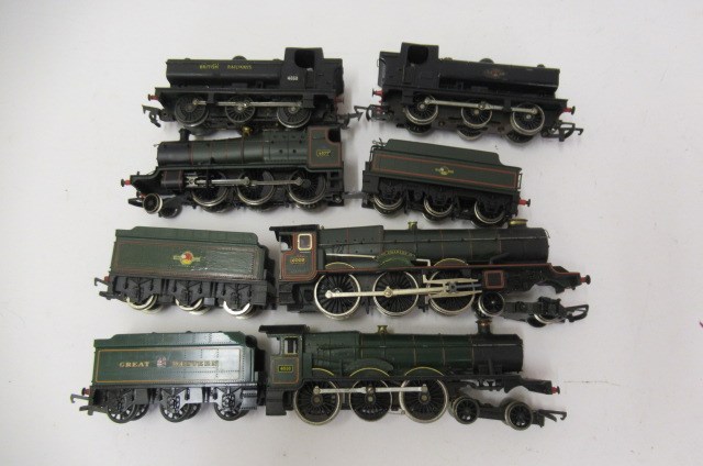 Five Western Region locomotives by Hornby and others including King Class and pannier tanks Image