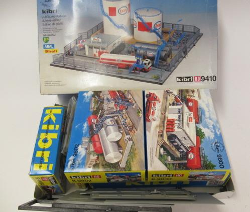 Kibri HO scale kit petrol loading plant Image
