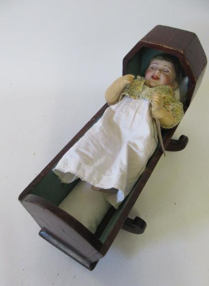 An SFBJ bisque head character doll Image