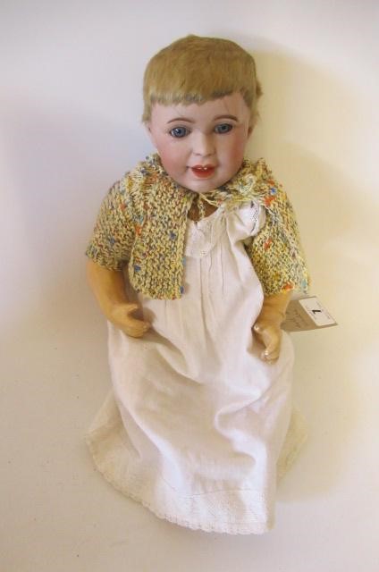 An SFBJ bisque head character doll Image
