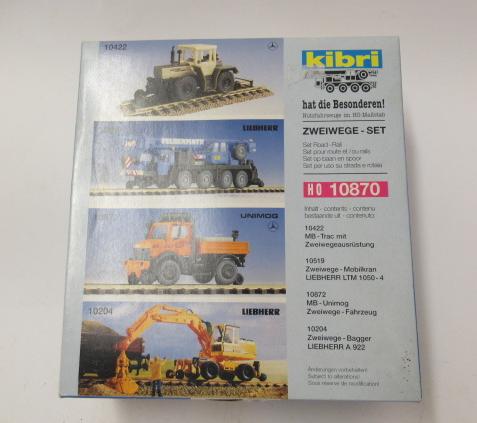 Kibri Kits of track maintenance vehicles Image