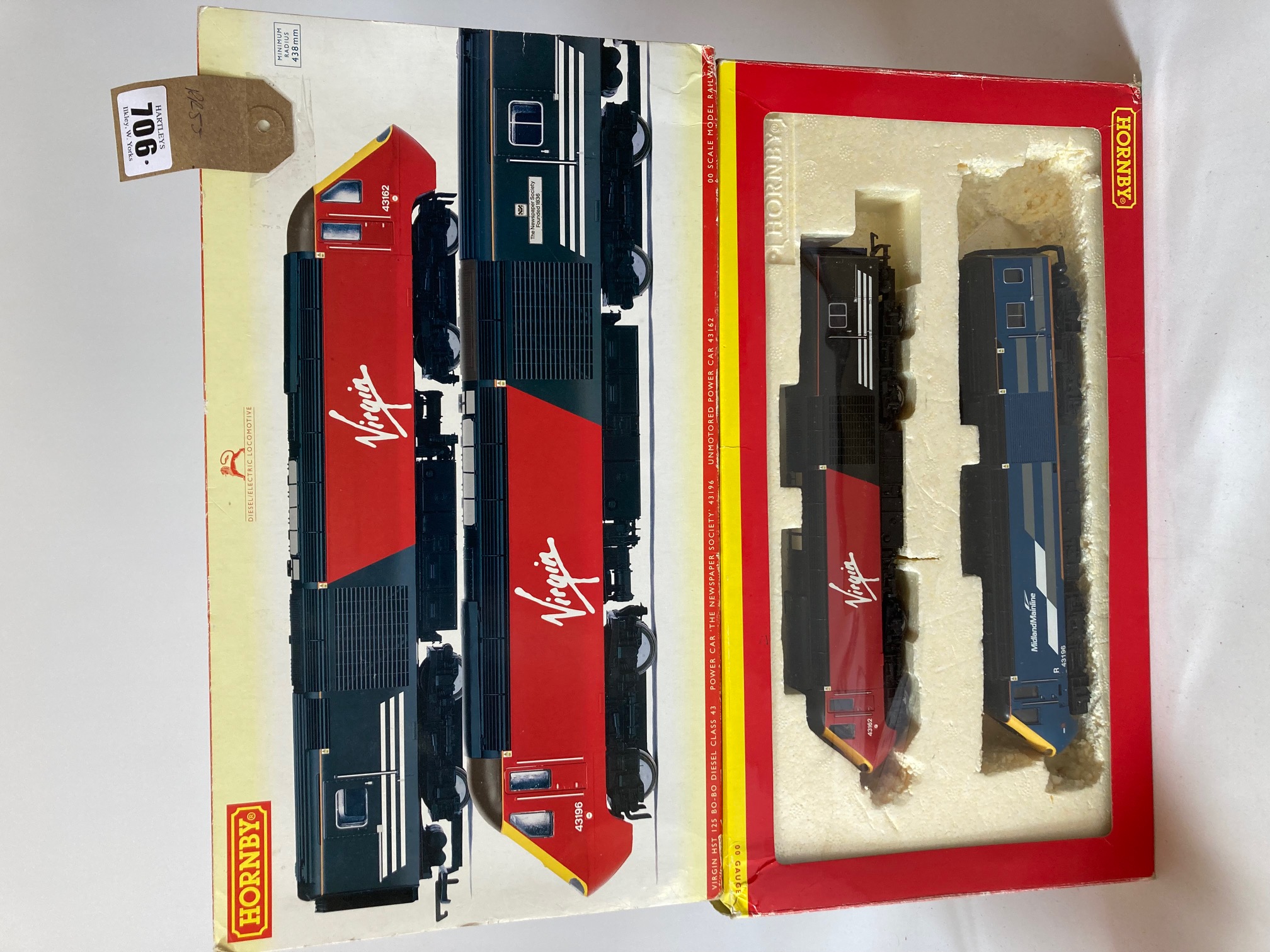 Hornby Virgin Trains Class 43 H.S.T. trailer (Est. plus 21% premium inc. VAT) Image