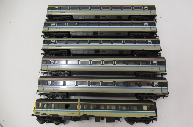 Five Lima Scot-Rail coaches and Scot-Rail driving trailer Image