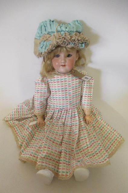 An Armand Marseille bisque socket head doll Image