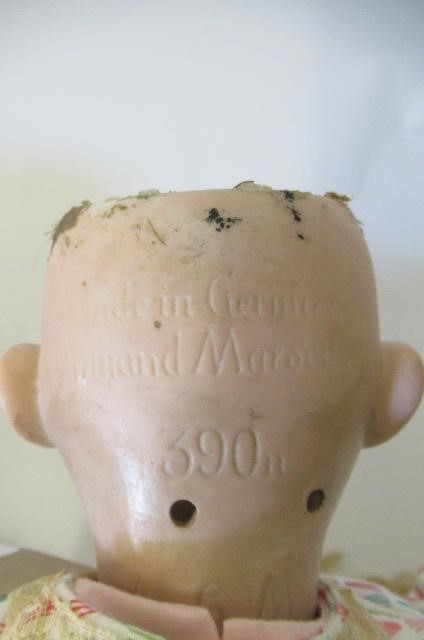 An Armand Marseille bisque socket head doll Image