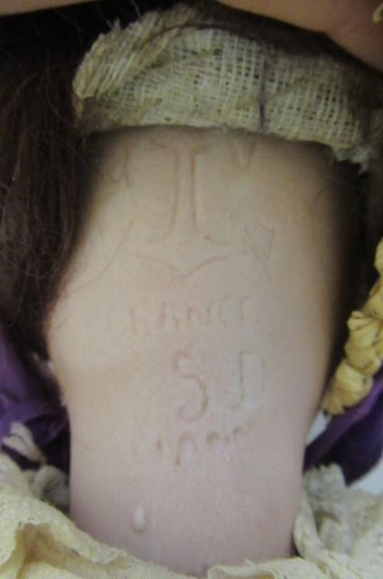 A J. Verlingue "Liane" bisque socket head doll Image