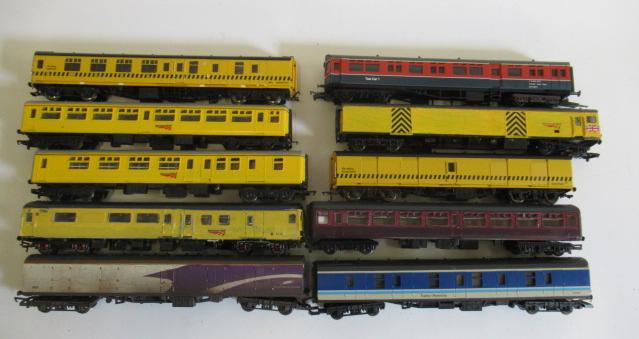 Ten coaches by Hornby and Bachmann Image