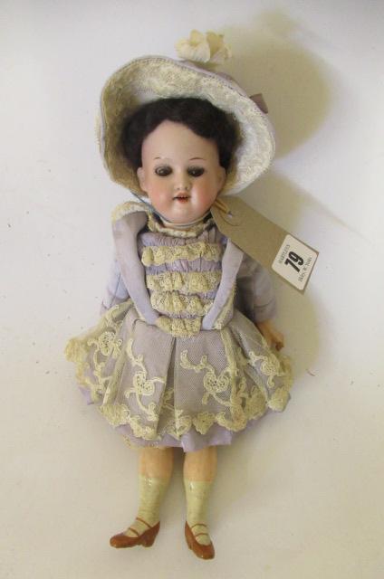 An Armand Marseille bisque socket head doll Image