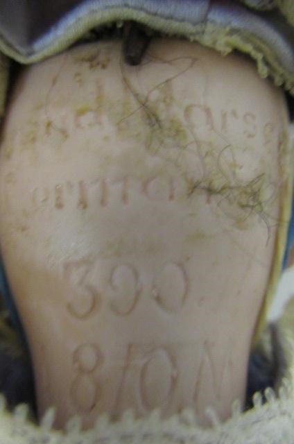 An Armand Marseille bisque socket head doll Image