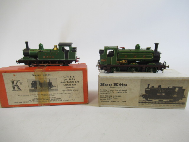 Kit built L.N.E.R. J52 0-6-0 tank and L.N.E.R. J72 0-6-0 tank Image