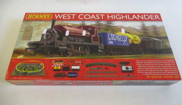 Hornby West Coast Highlander Train Set Image