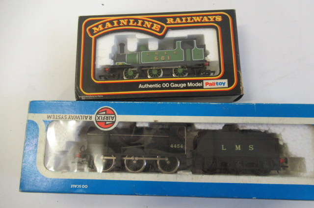 Airfix L.M.S. Class 4F and Mainline L.N.E.R. J72 tank Image