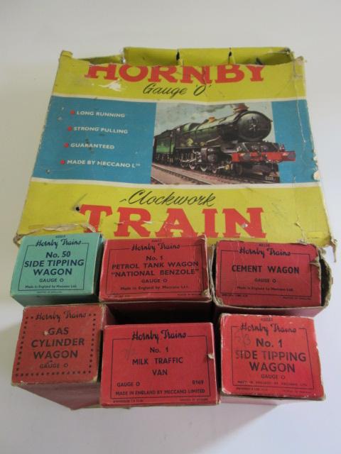 Hornby Clockwork No20 Goods Set Image