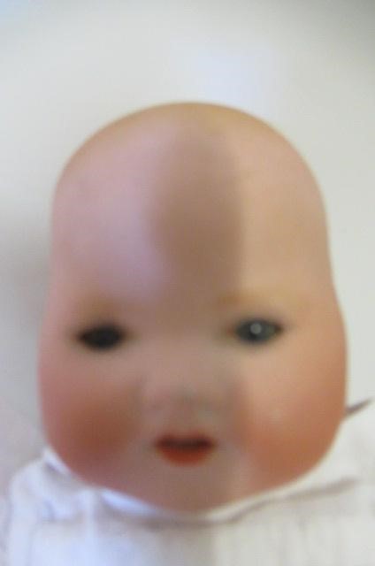 A Heubach Koppelsdorf bisque socket head baby doll Image
