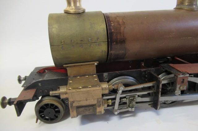 A part built 2 1/2" gauge N.E. 2-80 live steam locomotive Image