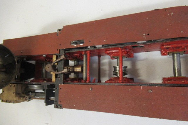 A part built 2 1/2" gauge N.E. 2-80 live steam locomotive Image
